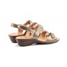 Sandalias Mujer Piel Colores Cuña Velcro ALTO-ESTILO-454 34,90 €