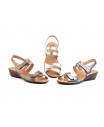 Sandals Women Skin Colors Wedge Velcro Alto Style ALTO-ESTILO-45434,90 €