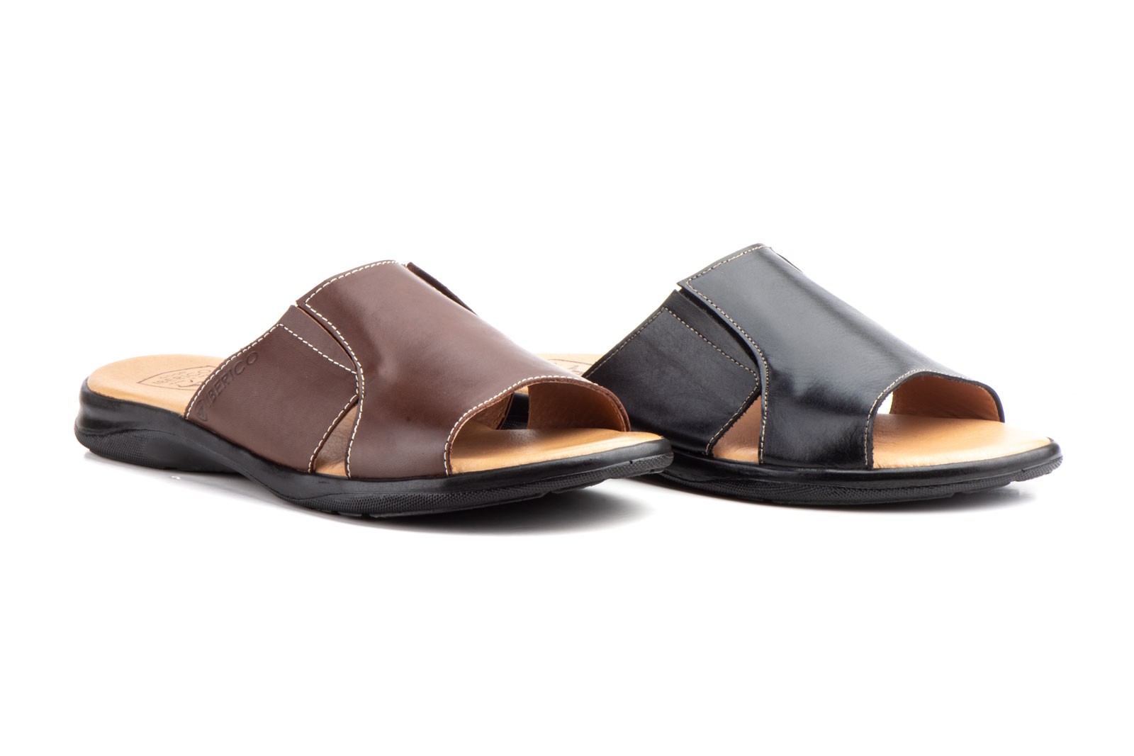 sandalias piel hombre