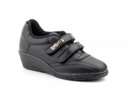 Women's Athletic Shoes Velcro Wedge Black White Wheti's WHETI'S-80819,95 €