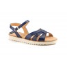 Women Sandals Navy Leather Floor Flat Eva Sizes Large JAM ZANCADAS-2050P-XXL53,90 €