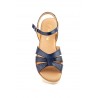 Women Sandals Navy Leather Floor Flat Eva Sizes Large JAM ZANCADAS-2050P-XXL53,90 €