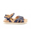 Women Sandals Navy Leather Floor Flat Eva Sizes Large JAM ZANCADAS-2050P-XXL53,90 €