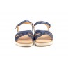 Women Sandals Navy Leather Floor Flat Eva Sizes Large JAM ZANCADAS-2050P-XXL53,90 €