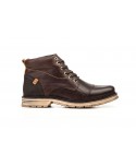 Botas Hombre Piel Marrón Tacón Cordones ROUTE83-11153-B 69,89 €