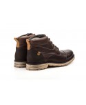 Botas Hombre Piel Marrón Tacón Cordones ROUTE83-11153-B 69,89 €