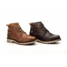 Botas Hombre Piel Marrón Tacón Cordones ROUTE83-11153-B 69,89 €