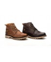 Botas Hombre Piel Marrón y Cuero ROUTE83-11153-B69,89 €