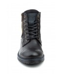 Botas Hombre Piel Marrón Negro Cordones Tacón ROUTE83-11479 69,89 €