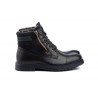 Botas Hombre Piel Marrón Negro Cordones Tacón ROUTE83-11479 69,89 €