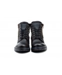 Botas Hombre Piel Marrón Negro Cordones Tacón ROUTE83-11479 69,89 €