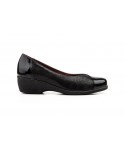 Zapatos Mujer Piel Negro y Marrón Cuña Baja ANNORA-842 49,00 €