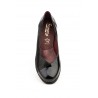 Zapatos Mujer Piel Negro y Marrón Cuña Baja ANNORA-842 49,00 €
