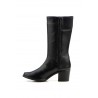 Botas Caña Media Mujer Piel Negra Elásticos JAM-9073159,50 €