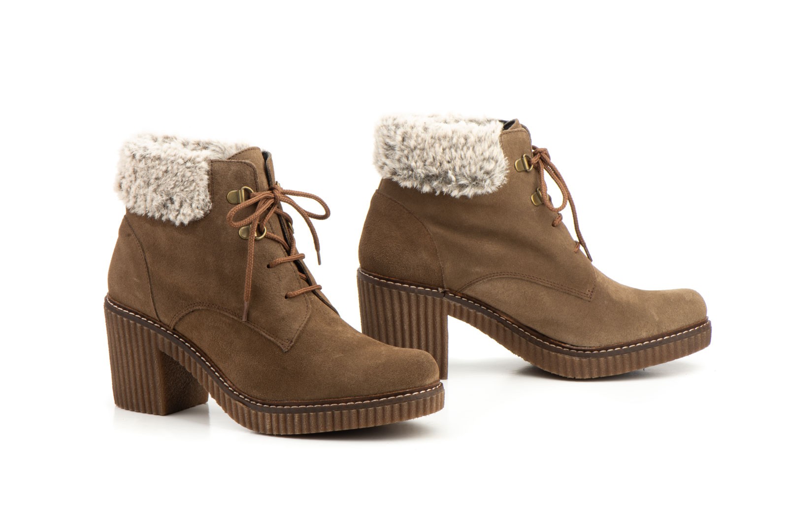 botines de mujer con tacon