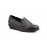 Zapatos Mujer Mocasín Elásticos Piel Negro Cuña JAM-392 39,90 €