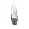 Shoes Woman Leather Navy Heel Buckle JAM JAM-561749,90 €