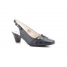 Shoes Woman Leather Navy Heel Buckle JAM JAM-561749,90 €