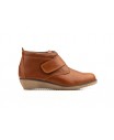 Boot Woman Leather Black Brown Red Taupe Velcro Type JAM-39739,90 €