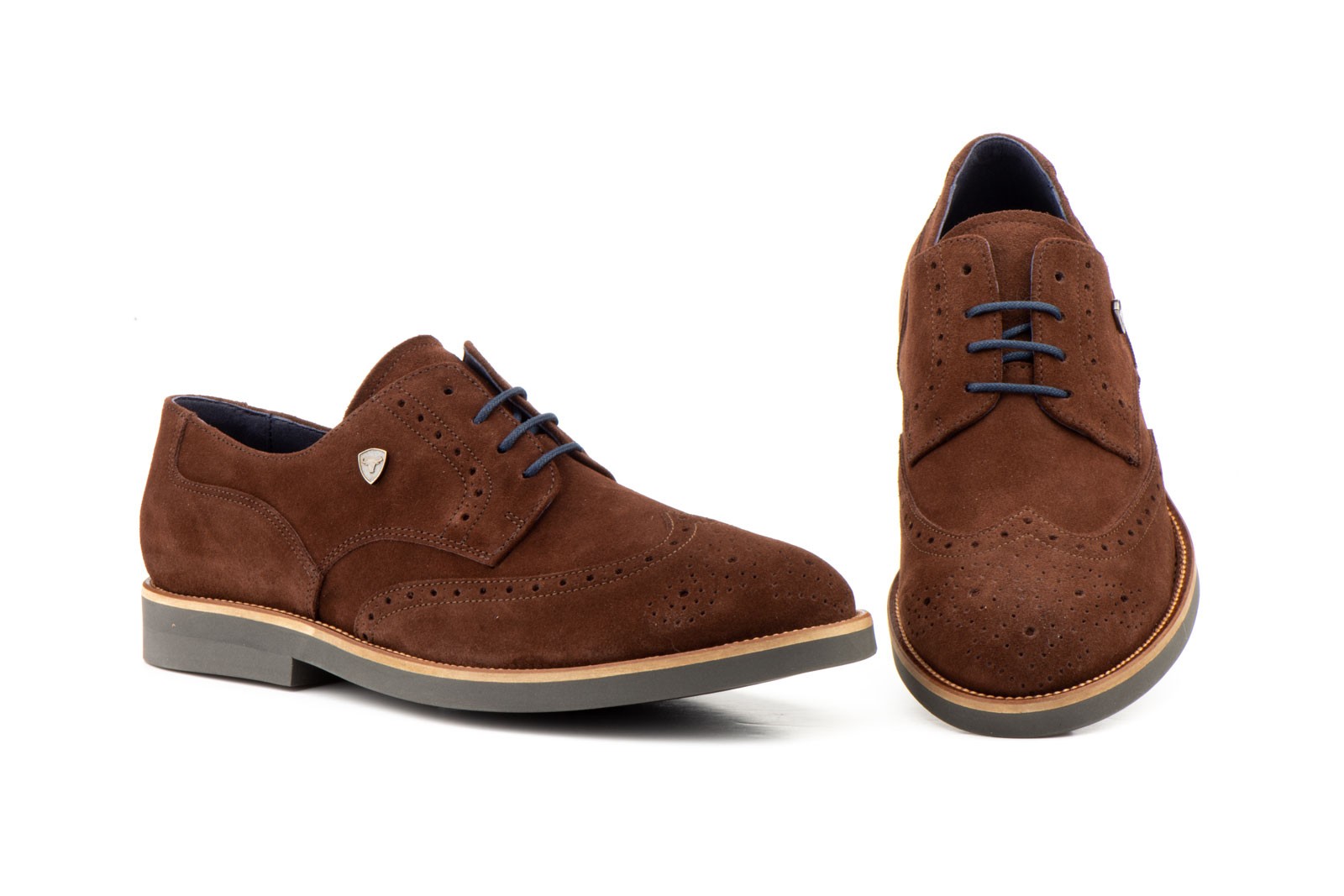 zapato serraje negro hombre