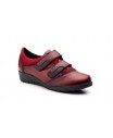 Zapatos Mujer Piel Cuña Doble Velcro JAM-5568 49,00 €