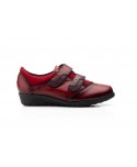 Zapatos Mujer Piel Cuña Doble Velcro JAM-5568 49,00 €