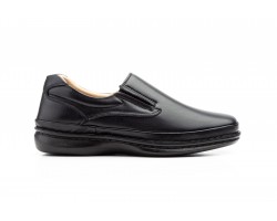 Mocasines Cactus Hombre Piel Negro Elásticos CT-9004 59,50 €