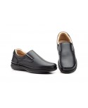 Mocasines Cactus Hombre Piel Negro Elásticos CT-9004 59,50 €