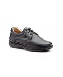 Mocasines Cactus Hombre Piel Negro Cordones CT-9003 59,50 €