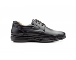 Mocasines Cactus Hombre Piel Negro Cordones CT-9003 59,50 €