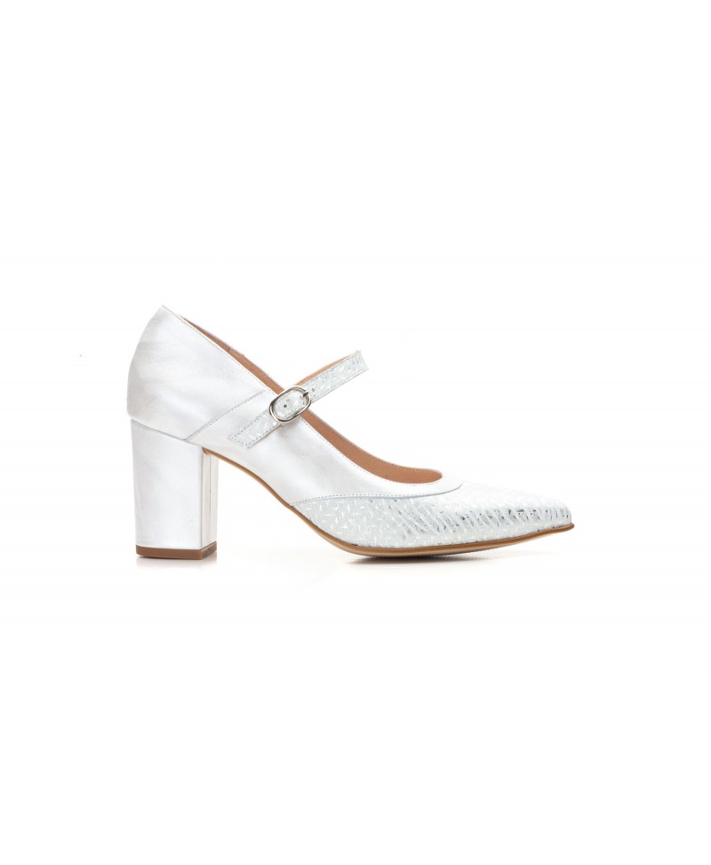 Zapatos Mujer Piel Bekia Blanco Fantasía JAM GV-734149,00 €