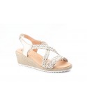 copy of Sandalias Mujer Trenzado Negro Plata Gel Cuña JAM JAM-332635,00 €