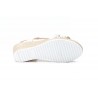 Sandalias Mujer Trenzado Platino Oro Gel Cuña JAM JAM-3326 35,00 €