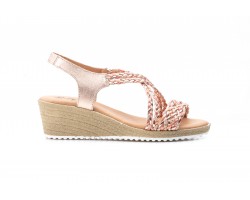 Sandalias Mujer Trenzado Rosa Gel Cuña JAM JAM-3326 35,00 €