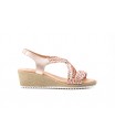 Sandalias Mujer Trenzado Rosa Gel Cuña JAM JAM-3326 35,00 €