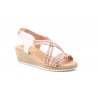 Sandalias Mujer Trenzado Rosa Gel Cuña JAM JAM-3326 35,00 €