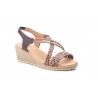 Sandalias Mujer Trenzado Marrón Gel Cuña JAM JAM-3326 35,00 €