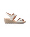 Sandalias Mujer Piel Beige Velcro Yute JAM JAM-3454 35,00 €