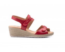 copy of Sandalias Mujer Piel Negro Velcro Yute JAM JAM-345435,00 €