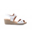 Sandalias Mujer Piel Blanco Velcro Yute JAM JAM-3454 35,00 €