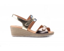 copy of Sandalias Mujer Piel Negro Velcro Yute JAM JAM-345435,00 €