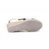 Sandalias Mujer Piel Platino Bronce Plomo Velcro Yute JAM JAM-3454 35,00 €