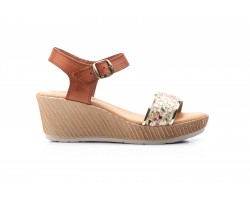copy of Sandalias Mujer Piel Marrón Multicolor Plataforma JAM AE-18239,90 €