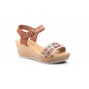 Sandalias Mujer Piel Cuero Yute Multicolor Plataforma Cuña JAM AE-18335,00 €