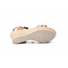 Sandalias Mujer Piel Cuero Yute Multicolor Plataforma Cuña JAM AE-18335,00 €