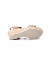 Sandalias Mujer Piel Cuero Yute Multicolor Plataforma Cuña JAM AE-183 35,00 €