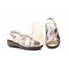 Sandalias Mujer Piel Platino Plantilla Extraible Ancho Especial JAM-5051 45,50 €