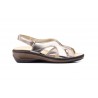 Sandalias Mujer Piel Platino Plantilla Extraible Ancho Especial JAM-5051 45,50 €