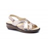 Sandalias Mujer Piel Platino Plantilla Extraible Ancho Especial JAM-5051 45,50 €