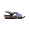 Sandalias Mujer Piel Marino Plantilla Extraible Ancho Especial JAM-5051 45,50 €